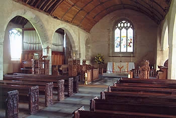 Photo Gallery Image - The interior of St Wyllow Church