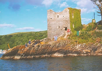 Photo Gallery Image - The blockhouse at Polruan Harbour entrance